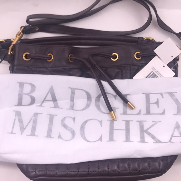 Badgley Mishka quilted leather bag, NWT - Picture 3 of 10